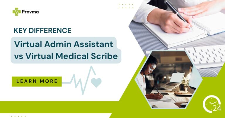 Key Differences: Virtual Admin Assistant vs Virtual Medical Scribe