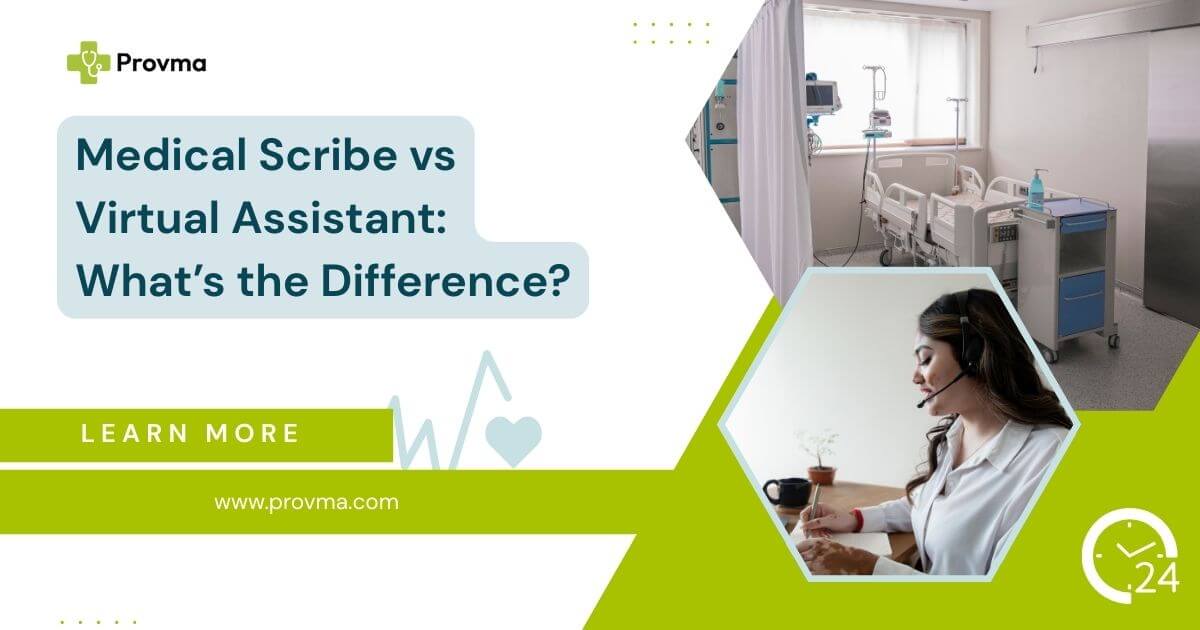 Medical Scribe vs Virtual Assistant: What’s the Difference?