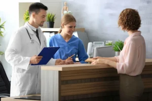 Medical Receptionist Definition