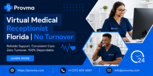 Virtual Medical Receptionist Florida | No Turnover